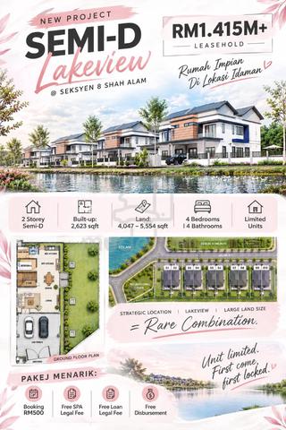 2 Storey Semi D Seksyen 8 Shah Alam 1