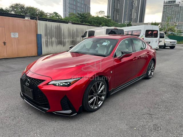 2021 Lexus IS300 2.0 F-SPORT / 360 / White Leather - 1