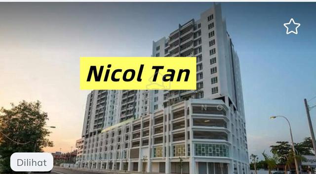 Jalan Pantai Bersih ,Pangsapuri Oren Shop Lot for rent @ Butterworth 1