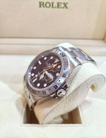 Pre-Owned Rolex 226570 Explorer II Black Dial 42mm - photo 3 of 6