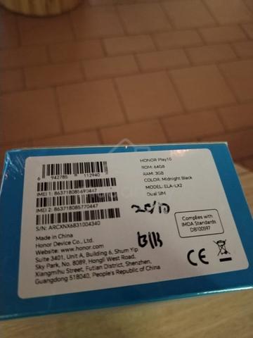 HONOR Play 10 (3GB RAM + 64GB ROM) -Midnight Black - photo 4 of 4