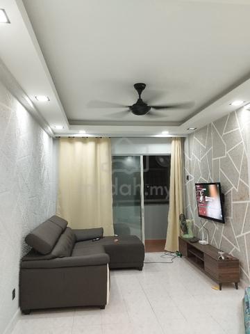 Fully furnished master bedroom with attached bathroom 1