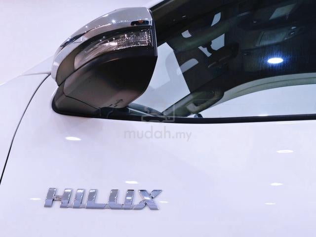 (Full Loan) 2018 Toyota HILUX 2.4 G VNT (M) 4X4 - 5