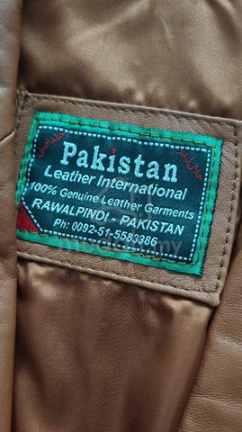 ​[NEW] Genuine Brown Leather Coat from Pakistan - photo 5 of 5