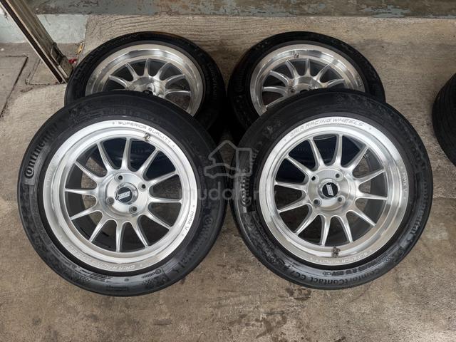 Rim gaia mmxv 15 inch flow forming et 28 like new - photo 2 of 6