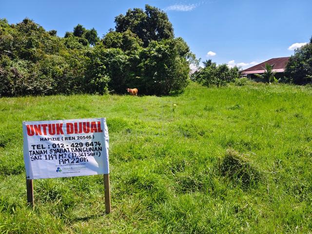 Tanah Kosong Bersaiz 2 lot banglo ( Tanah Besar )Pusu 3, Bukit Payong. 1