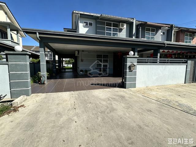 Double Storey Corner House at Moyan, Batu Kawa, Sin San Tu, For Sale 1
