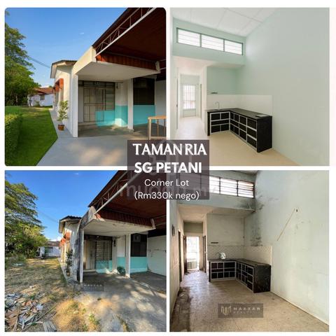 Corner Lot 🔥@ Taman Ria, SP. 2885 sq fee, Kedah. 2885 sq ft. Below MV 1