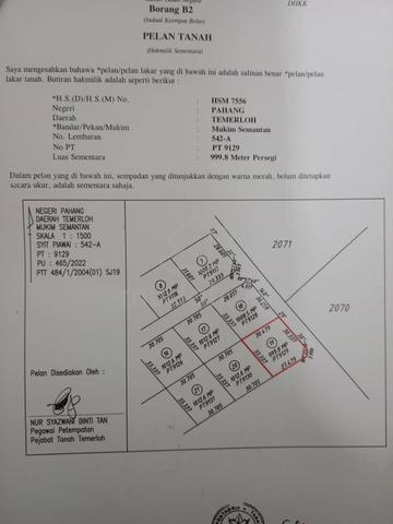 Tanah Lot Banglo Tepi Jalan Utama Temerloh KL 1
