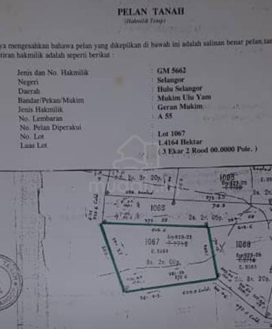 Land @ Hulu langat 1