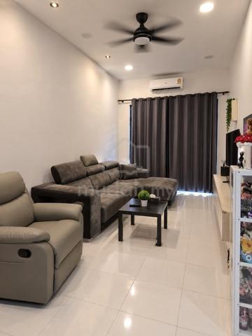 Kulai Indahpura Sena fully furnished 1.5 storey terrace house for sale 1