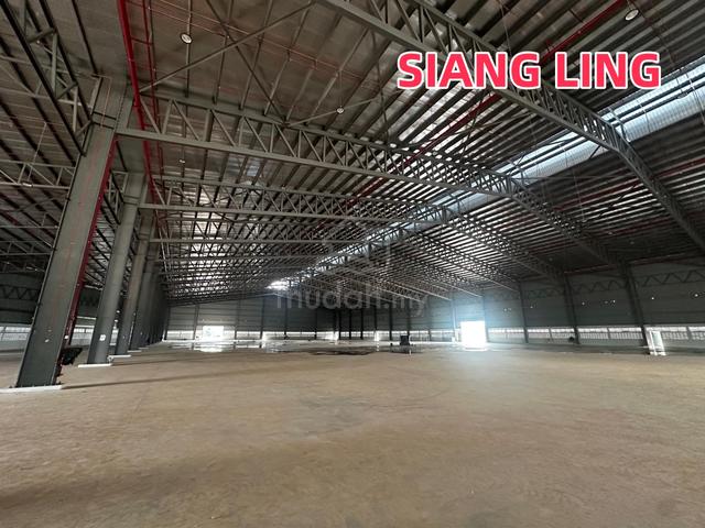 5 Acre Detached Factory Warehouse Kulim High Ceiling 1000A 1