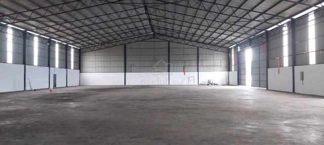 Selangor Jenjarom Jalan Klang Banting single sty warehouse 21,510sf 1