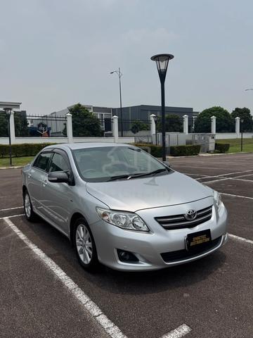 2008 Toyota COROLLA 1.8 ALTIS E SPORTY MY08 E140 - 2