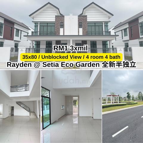 Rayden Setia Eco Garden unblocked view Semi D Gelang Patah Laman Setia 1