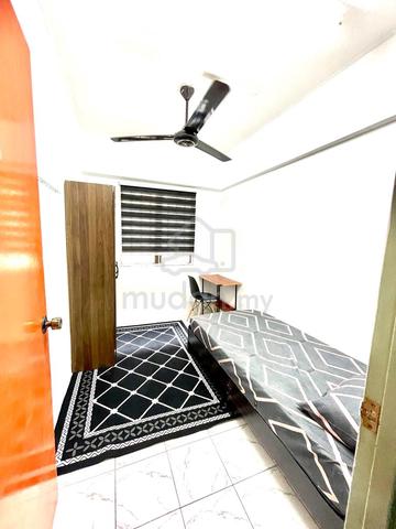 Male l Single Room l Fully Furnished l Kepong l Free WIFI l Near MRT 1