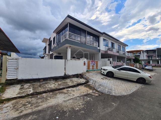 Penampang Taman Putra Pogun 2 storey terrace house Corner Lot for sale 1