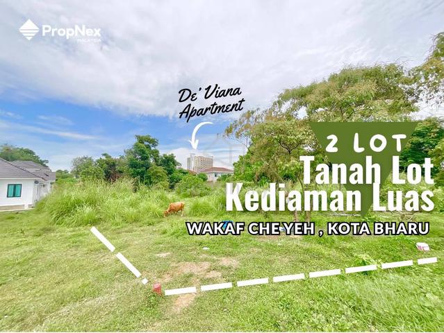 Tanah Lot Bangunan Yang Luas Di Wakaf Che Yeh 1