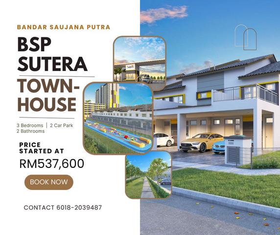 BSP Sutera (Townhouse) at Bandar Saujana Putra At Puchong 1