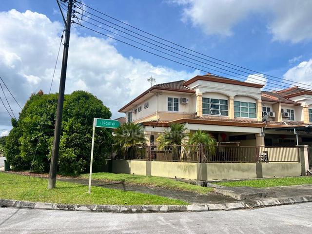 double storey corner at moyan near matang ,batu kawa,mjc,pine square 1