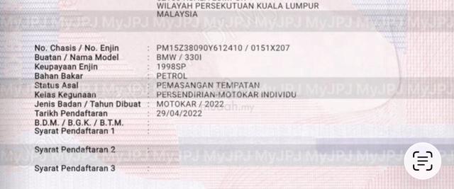 2022 Bmw 330Li M SPORT 2.0L (A) WARRANTY BMW 2027 - 4