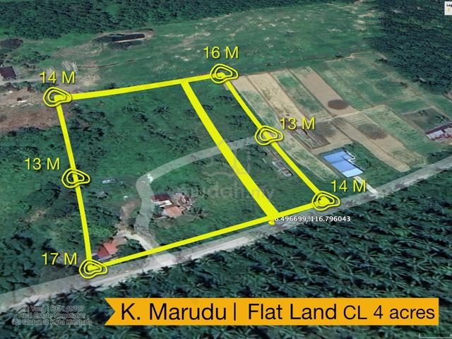 Kota Marudu | 4 Acres CL Land | Road Access | 7 Mins to Town 1