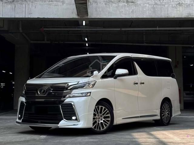 2016 Toyota VELLFIRE 2.5 Z G EDITION (A) CAR KING - 2