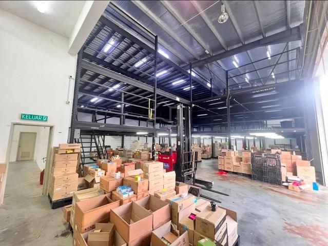 Desa Cemerlang 2 Storey Cluster Medium Factory For Sale 1