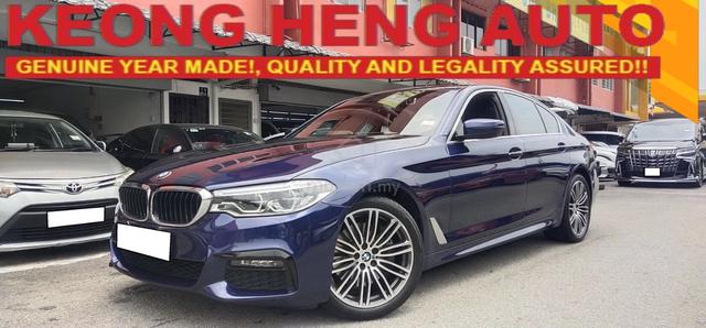2021 Bmw 5 SERIES 2.0 M-SPORT (A) FSR 76K KM 2Y-WR - 1
