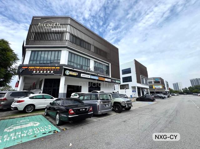 Hot Area🔥CORNER 1st Floor!Eco Ardence Crest Shop Lot!Setia Alam -Rent 1