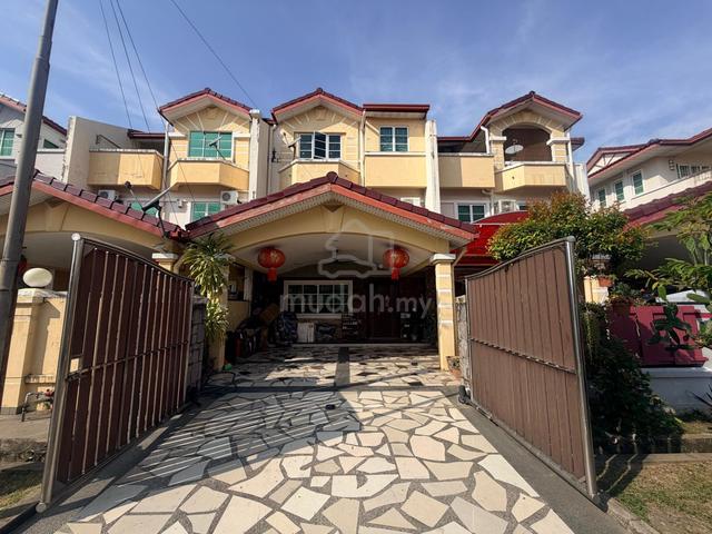 Penampang 3 Storey Terrace Landed 1