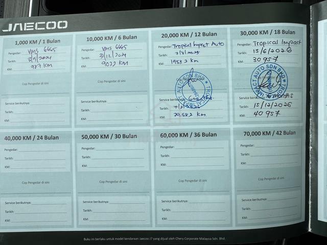 2024 Jaecoo J7 1.6 (A) 34K Milage FSR New Car rate - 4