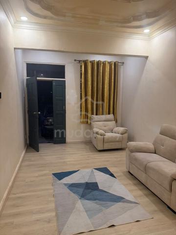 Perling Single Storey House 3Bed 2Bath Fully @ Jalan Sutera Hijau 1