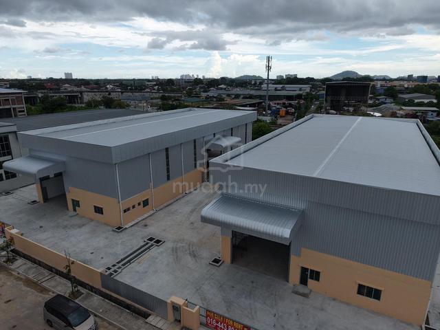 Alma Taman Industrial Impian 2 Unit Adjoining All New Warehouse Rent ! 1