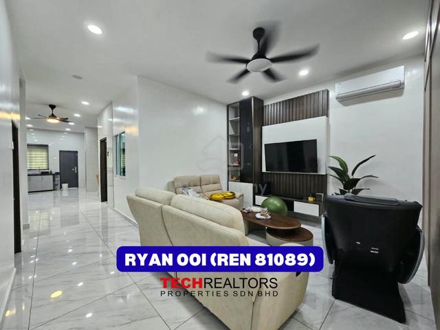 Double Storey Terrace For Rent, Fully Furnished, Taman Lavender 1