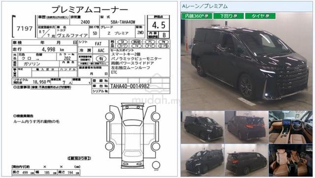 2024 Toyota VELLFIRE Z PREMIER HIGH SPEC 5K KM - 3