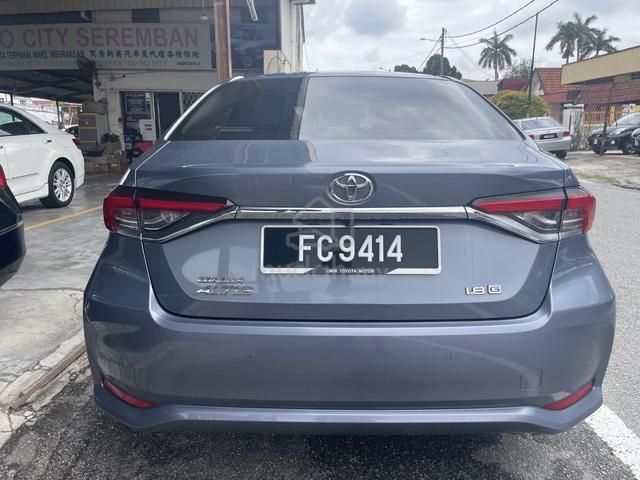 2019 Toyota ALTIS 1.8 G FACELIFT(A)NO PRO FEES - 2