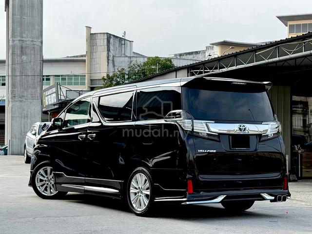 2015 2018 Toyota VELLFIRE 2.5 ZA WARRANTY OFFER - 2