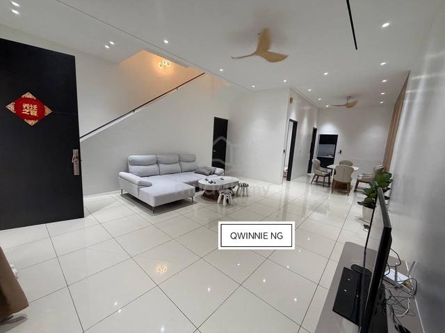 2storey furnished gated house Hijauan Hills Spg ampat Batu Kawan Rent 1