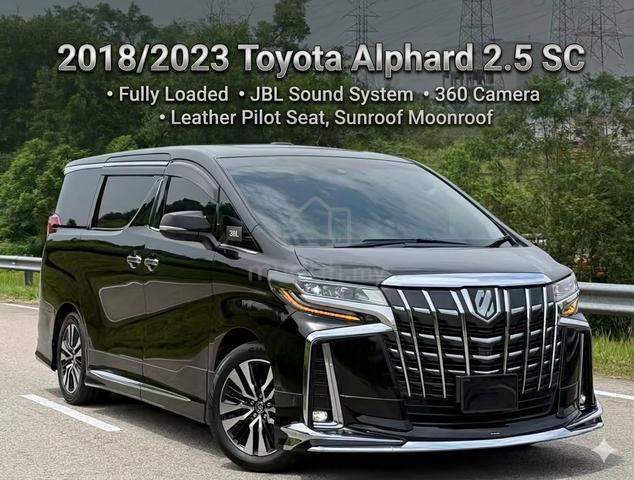 2018/2023 Toyota ALPHARD 2.5 SC FULLY LOADED JBL - 1