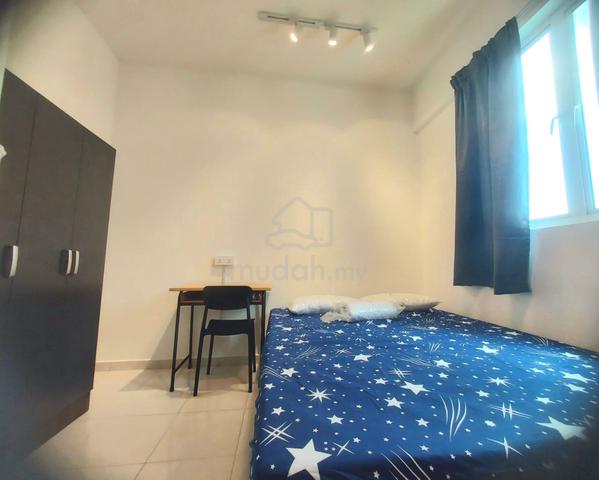Cozy Middle Room at Gelugor near 📍LamWahEe📍TheLightCity📍Egate📍USM 1