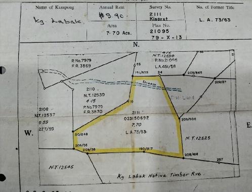 kampung labak, kinarut papar. 1