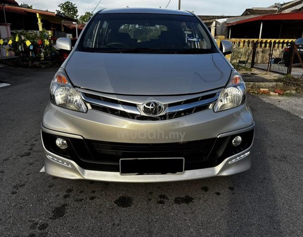 2013 Toyota AVANZA 1.5 G (A) 7 SEAT MPV GOOD CONDI - 2