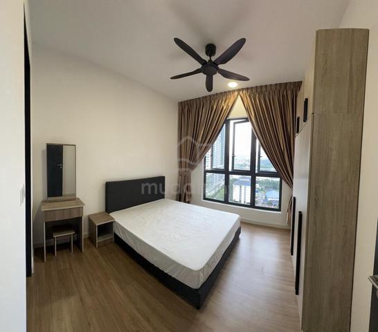 spacious room with attached bathroom 1