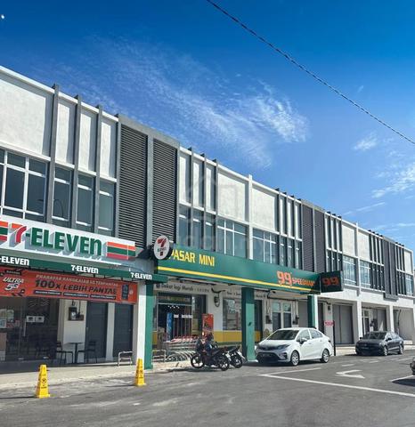 (FACING MAINROAD) 2stry Shoplot|Pusat Perniagaan Delima, Parit Buntar 1