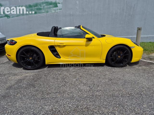 2016 Porsche 718 BOXSTER 2.0 WRTY JUL 2027 MSIACAR - 2