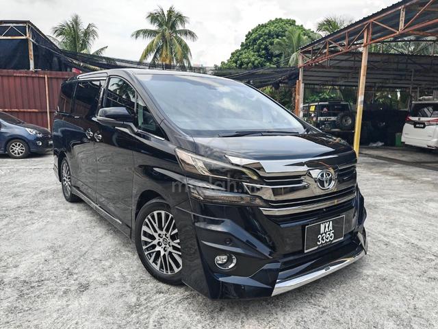2016 Toyota Vellfire 2.5 (A) Z G Local UMW - 2