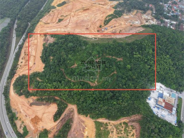 Zoning Residential 23.8 Acre Land Next to Exit Bypass Rawang, Selangor 1