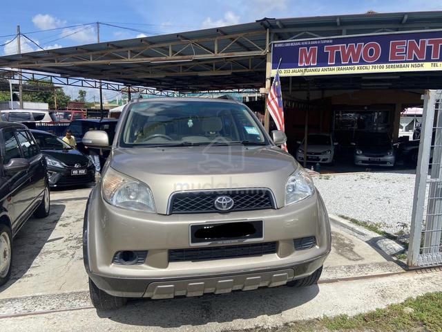 2010 Toyota RUSH 1.5 G Manual (M) LOW mileage 70k - 2