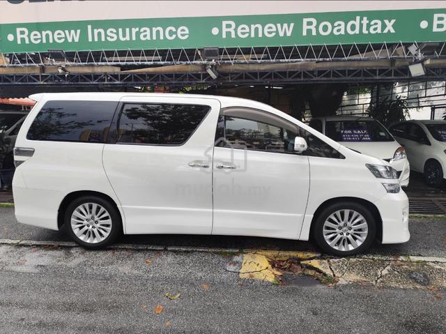 2013 Toyota VELLFIRE 2.4 Z FACELIFT (A) RED SEAT - 2